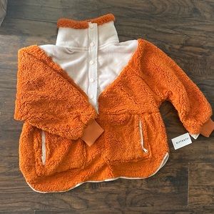 Free People Movement: fall to rise fleece quarter zip-auburn